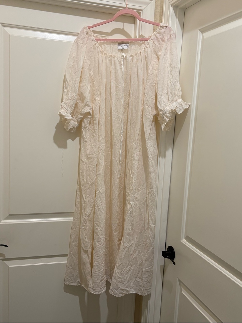 HolyClothing Maxi Tunic Dress Natural